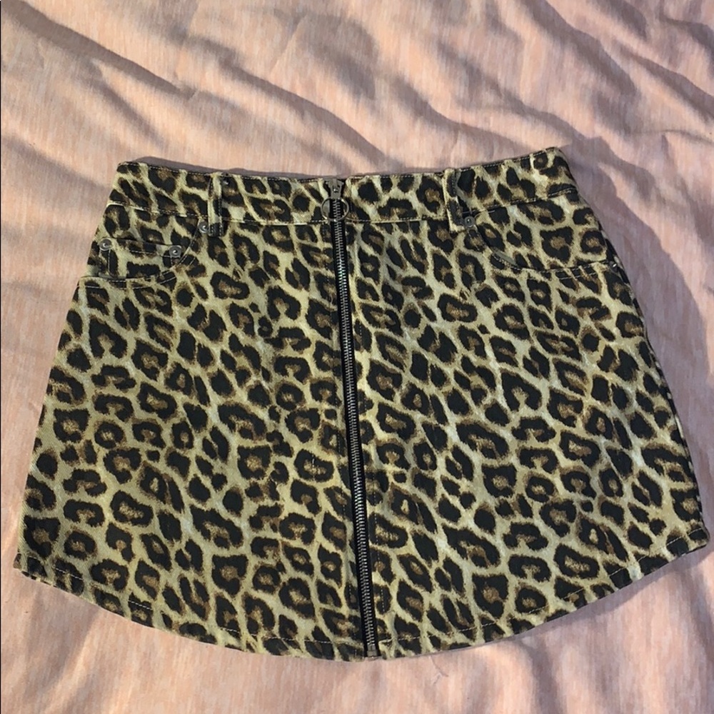 Cheetah Mini Skirt